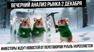 Вечерний анализ рынка 2 декабря. Геополитическая тряска в индексе начинается! Путин, Уиткофф, Трамп!