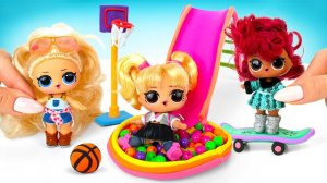 🎈 Игровая площадка из пластилина 🏰 Кукольное веселье своими руками!