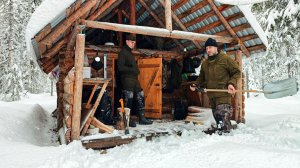 УЕХАЛИ В ИЗБУ. СТАВЛЮ КАПКАНЫ НА КУНИЦУ. ЗИМА ПРИШЛА