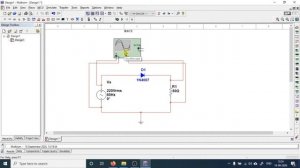 7. Полуволновой выпрямитель multisim