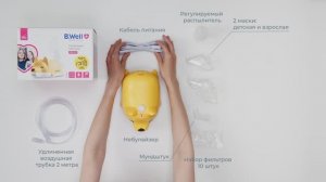 Ингалятор B.Well MED-111 распаковка