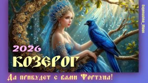 Судьба! КОЗЕРОГ прогноз на 2026 год! Финансовый период!🔥Прогноз от Евгеньюшки ♥️
