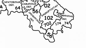 Не путайтесь на дороге! Шпаргалка по автомобильным кодам регионов России