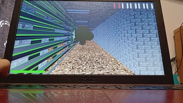 отрывок видео наблюдаю за шлепками линейкой балди