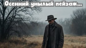 Осенний унылый пейзаж... Премьера песни!