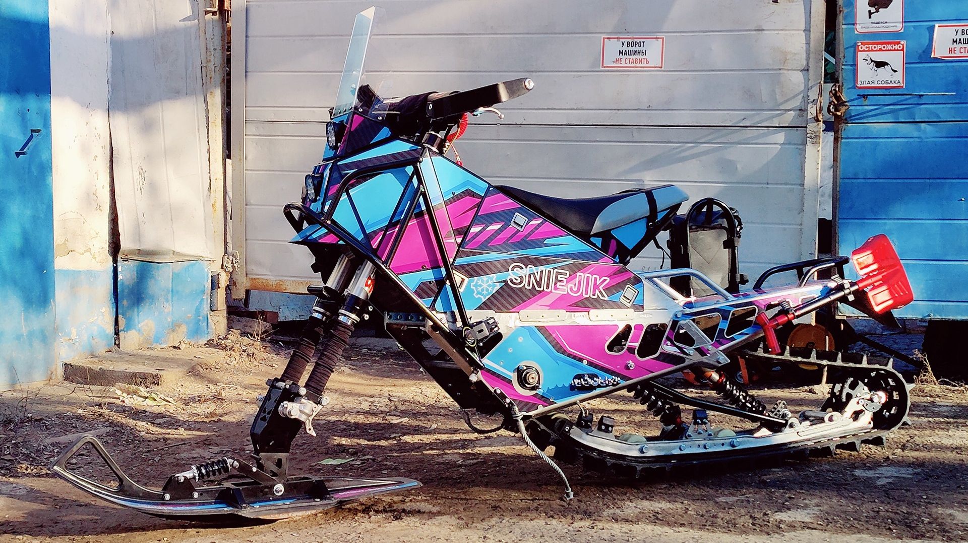 Электрический сноубайк Optimus ADV