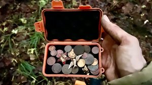 Коп в пригородном лесу. Поздняя осень #3