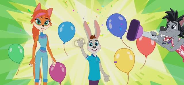 Ну, Погоди! Мультфильм Летающий автобус