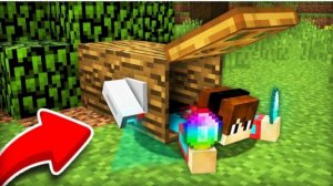 Я случайно нашёл тайник с драгоценностями внутри дерева в майнкрафт | Компот minecraft