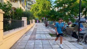 Греция. Прогулка по Салоникам в формате 4К