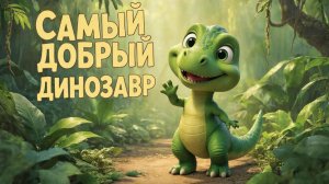 Мультик для детей. Самый добрый динозавр