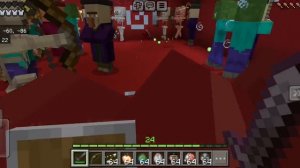 Сёма и Монстры в Майнкрафте 4: из Красного круга нельзя выйти и Монстры