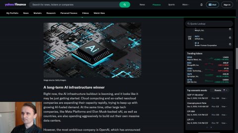 Подборка экономических новостей. Nvidia опять поддержала цену акций Nvidia