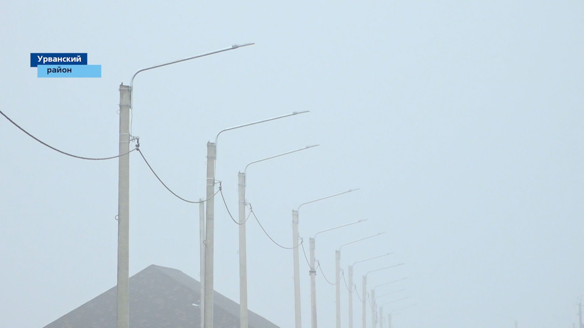 В Старом Череке близится к завершению установка дорожного освещения