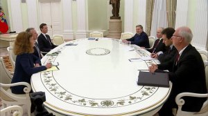 Путин начал встречу с Уиткоффом и Кушнером в Кремле: видео.