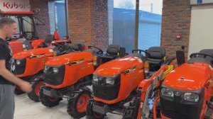 Новинка в России. Минитрактор Kubota Narrow для сельхоз работ