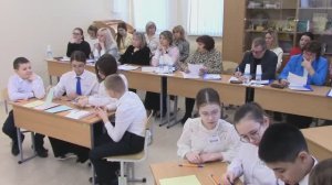 Урок Шабалиной А.Ф., учителя русского языка и литературы Школы №1. 27.11.2025г.