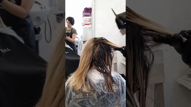 Тонирование блонда. TEFIA TONE ON TONE