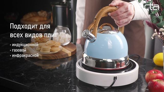 Металлический чайник MARTA MT-3094