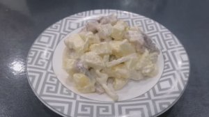 Салат с селедочкой