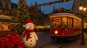 ⭐ Вена прогулка по городу | Путешествие по Европе | Рождественская ярмарка Rathausplatz днём 2025