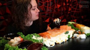 Mukbang ASMR|Подписывайтесь на канал🍣✨ 💜✨