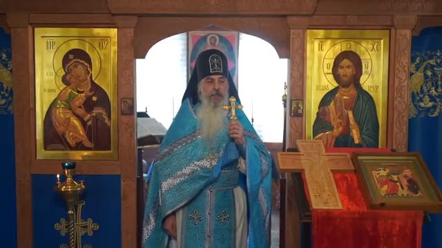 Благовещенье. Непорочное зачатие Христа - Проповедь отца Гавриила смотреть онлайн