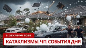 Новости Сегодня 02.12.2025 - Катаклизмы за сегодня, ЧП, События дня | Россия США Китай Индия Европа