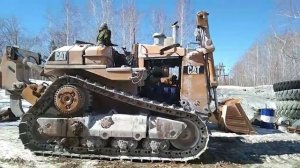 Бульдозер Катерпиллер D9N с ТМЗ 8481