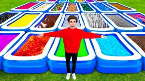 50 СЕКРЕТНЫХ БАССЕЙНОВ ! Только ОДИН тебя СПАСЕТ ! А4