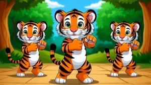 Песенка для детей, песенки про тигрят