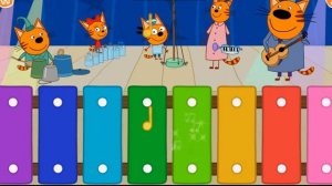 ТРИ КОТА!🚜 - 🎮 Развивающие Игромультики для детей💖 Pokezhu Pictures Kids #трикота