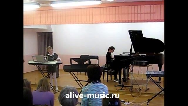 М. Шмитц - Регтайм, фортепиано + синтезатор