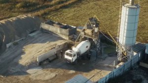 Съёмка бетонного завода