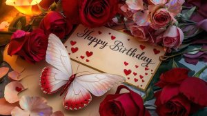 Музыкальное поздравление С ДНЁМ РОЖДЕНИЯ Музыкальная открытка