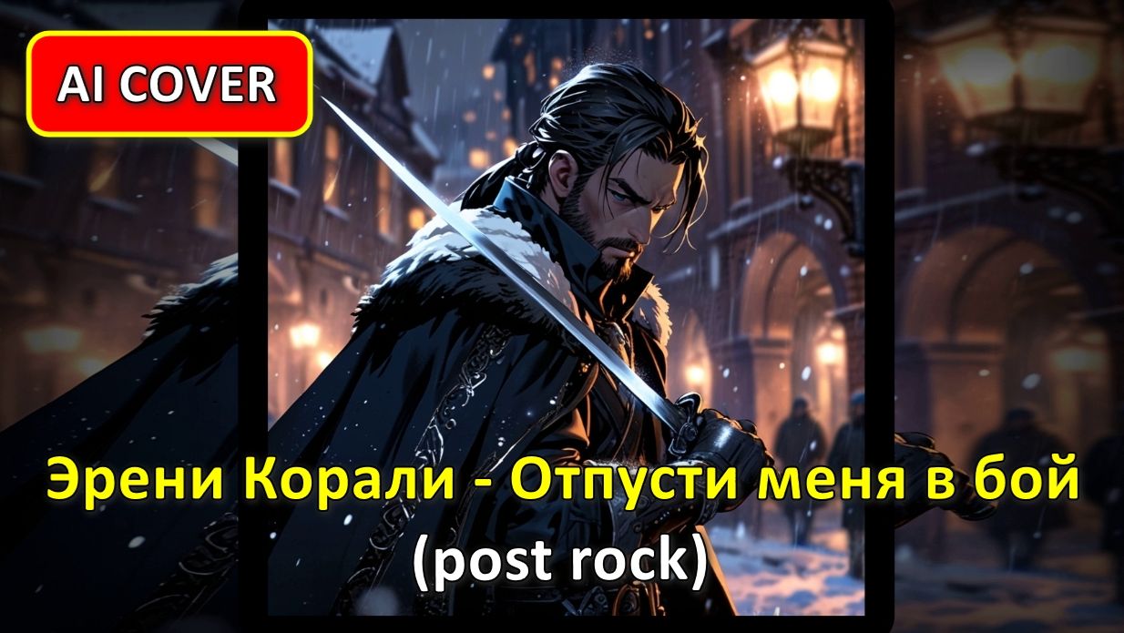 Эрени Корали - Отпусти меня в бой (post rock) AI cover смотреть онлайн