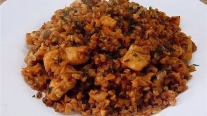 Гречка по Купечески . Готовится просто и очень вкусно.