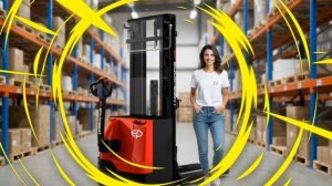 Электрические самоходные штабелеры EP - надежность и эффективность на складе - КИИТ