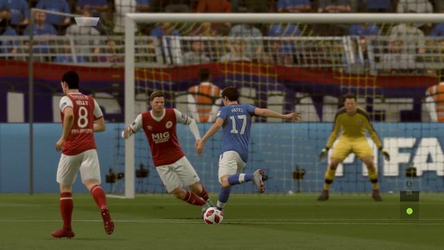 FIFA 19 карьера за дно англии