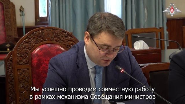 🤝 Замминистра обороны РФ Василий Осьмаков провел переговоры с начальником генерального штаба Лаоса
