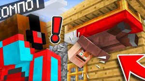 КАЖДЫЙ РАЗ ЭТОТ ЖИТЕЛЬ ПРОСЫПАЕТСЯ В СТРАННЫХ МЕСТАХ В МАЙНКРАФТ | Компот Minecraft