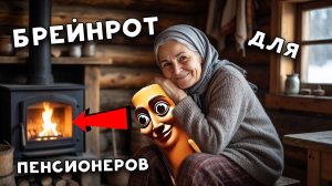 Повышение пенсий с 1 января 2026 года! ИИ БРЕЙНРОТ для пенсионеров! Обзор - реакция.