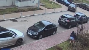 Хрупкая девушка схватила тяжёлый канализационный люк и разнесла им заднее стекло автомобиля