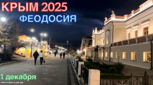 КРЫМ 2025 | ФЕОДОСИЯ | 1 декабря ❤️🌊⛰️🏄♂️🏖️🐬