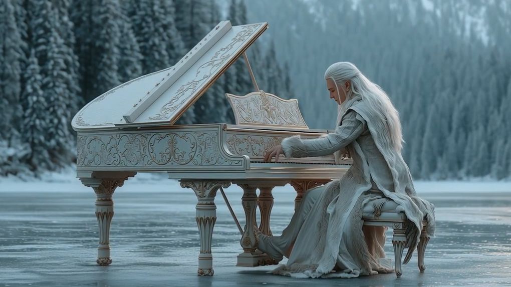 Зимние сны - прекрасные эльфийские песни смотреть онлайн