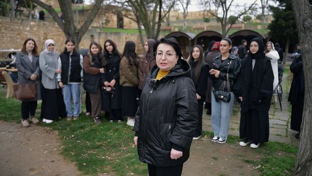 Международный просветительская акция «Географический диктант» на Цитадели Нарын-Кала смотреть онлайн