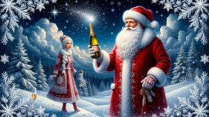 ДЕД МОРОЗ И СНЕГУ́РОЧКА.КЛАССИКА П.И.ЧАЙКОВСКИЙ  ВРЕМЕНА ГОДА. ЗИМА. ЯНВАРЬ.