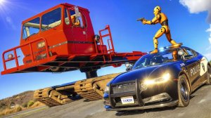 Полицейская погоня и автокатастрофы😱|BeamNG.Drive|Бемиджи Драйв