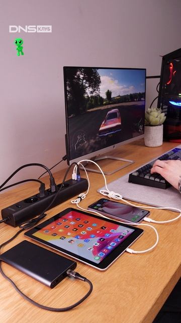 Куда подключать ПК, монитор и смартфон? смотреть онлайн