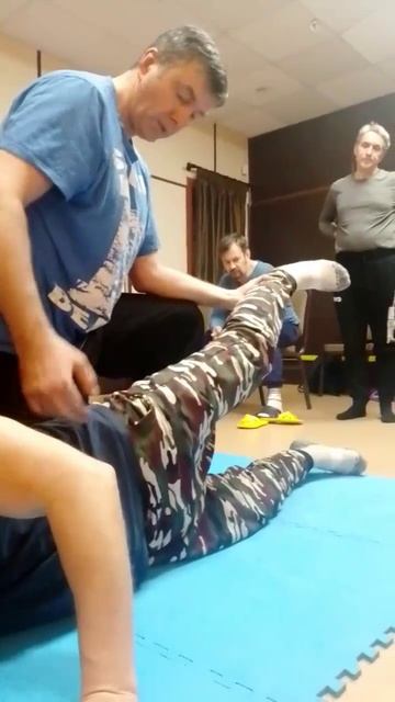 Отведение бедра в положении лежа на боку